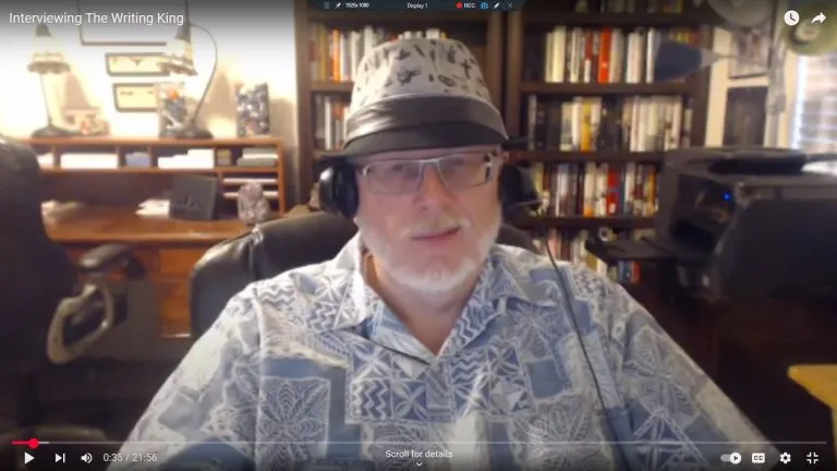 Interviewing The Writing King