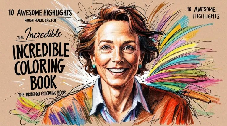Incredible Coloring Book Author 10 Awesome Highlights