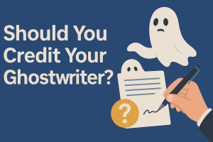 should you credit your ghostwriter