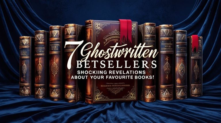 7 Ghostwritten Bestsellers 😱 Shocking Revelations About Your Favourite Books!