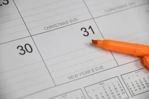 New year writing goals
