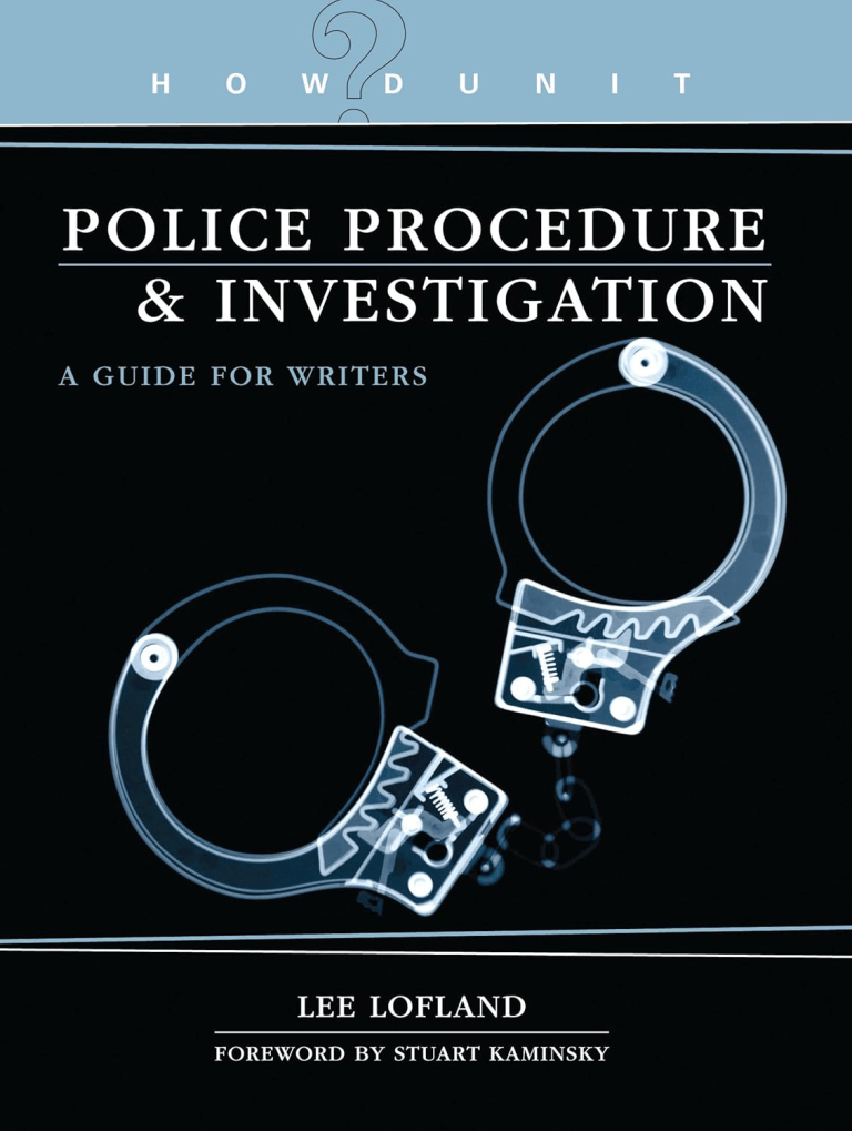 Book of Police Procedure and Investigation