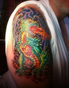 Dragon tattoo