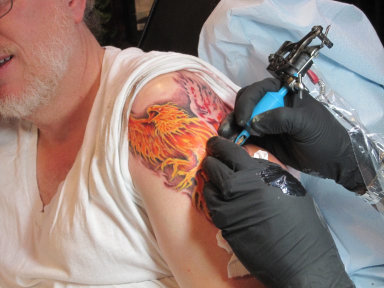 Getting my Phoenix Tattoo