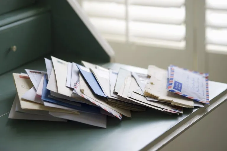 write your memoir around letters
