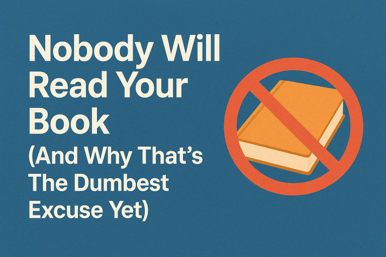 nobody will read your book