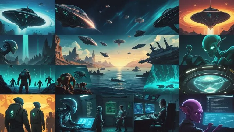 Alien Invasion Writing Exercises