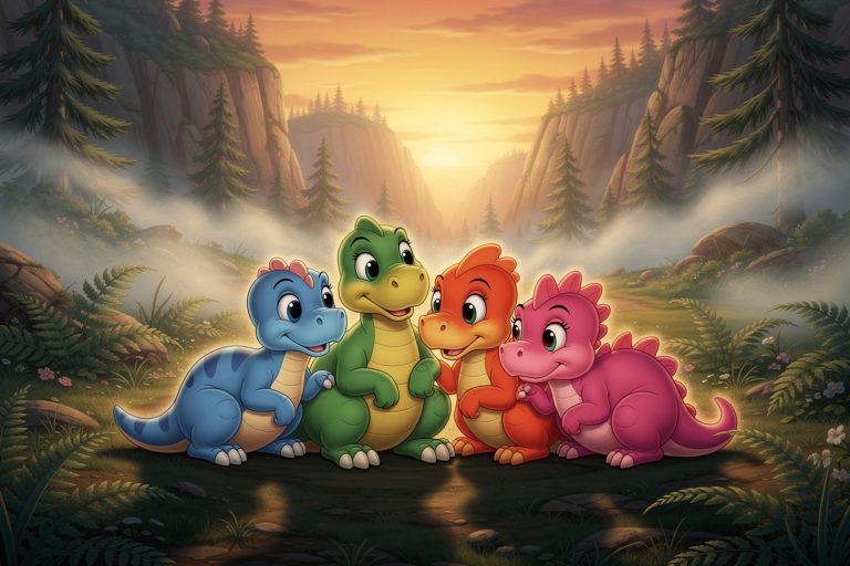The Land Before Time (1988) film poster