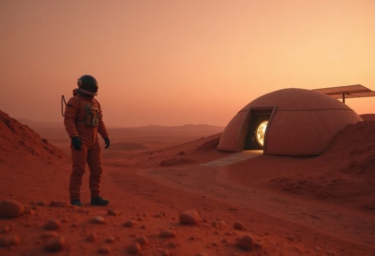 Mars colony featured