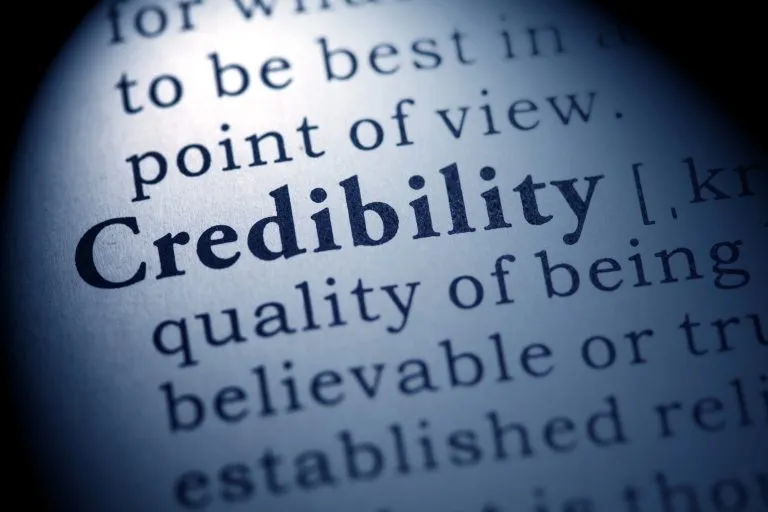 Credibility weasel phrases