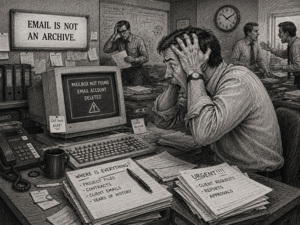 Email is not an archive