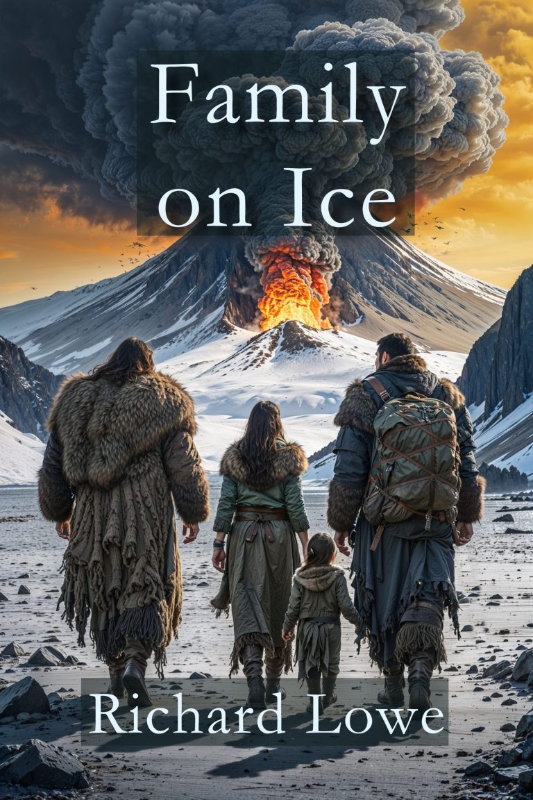 Family on Ice book cover, by Richard Lowe