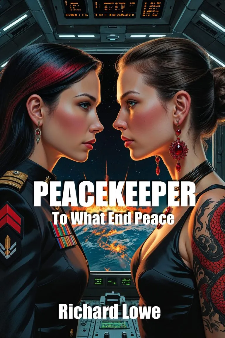 Peacekeeper: To What End Peace book cover, by Richard Lowe