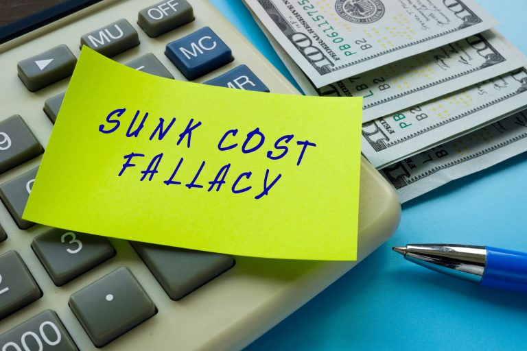 Sunk cost fallacy