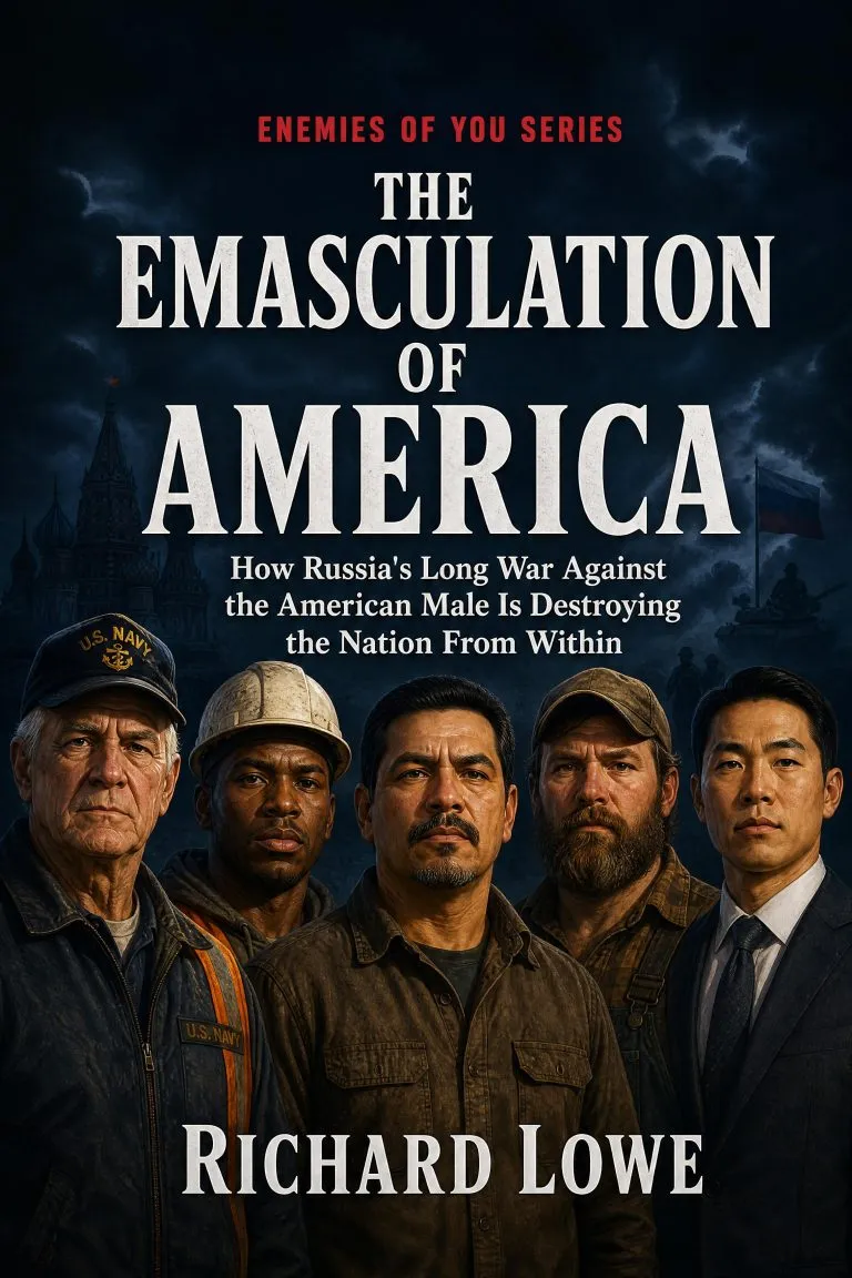 The Emasculation of America book cover, by Richard Lowe