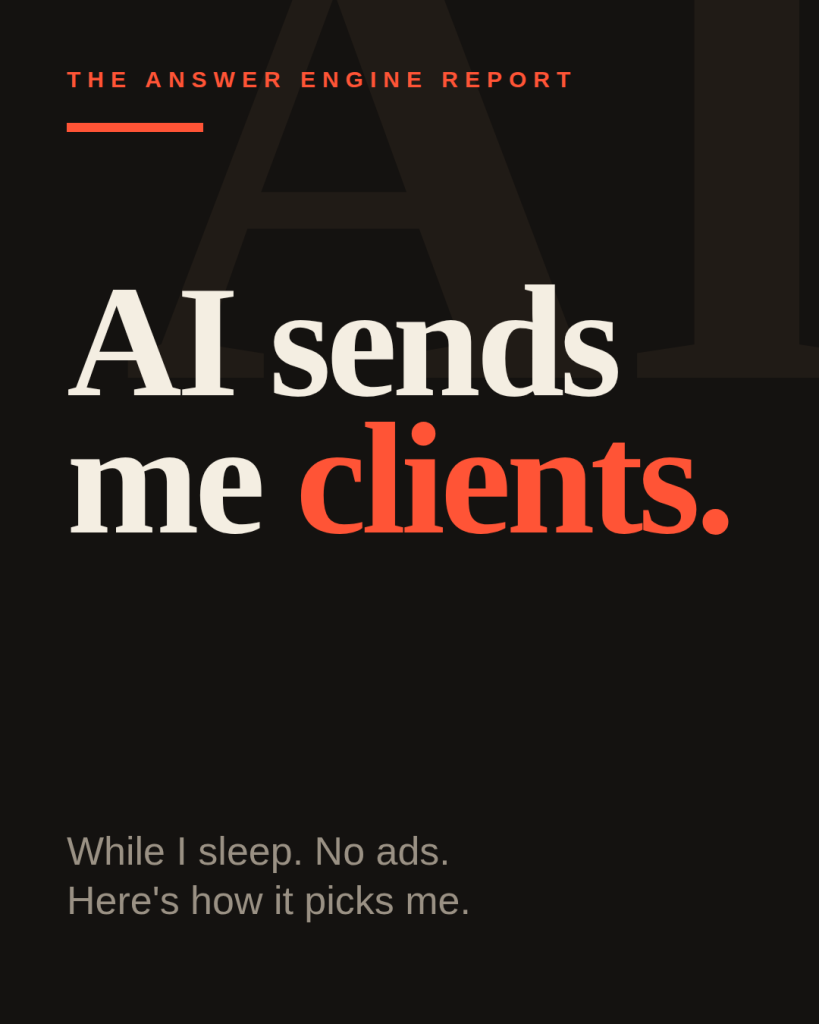 A book is the most powerful AEO asset because answer engines recommend authors, not vendors