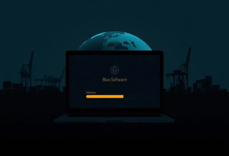 A computer screen displaying a ransom note with encrypted file symbols and a Bitcoin payment demand in red text.